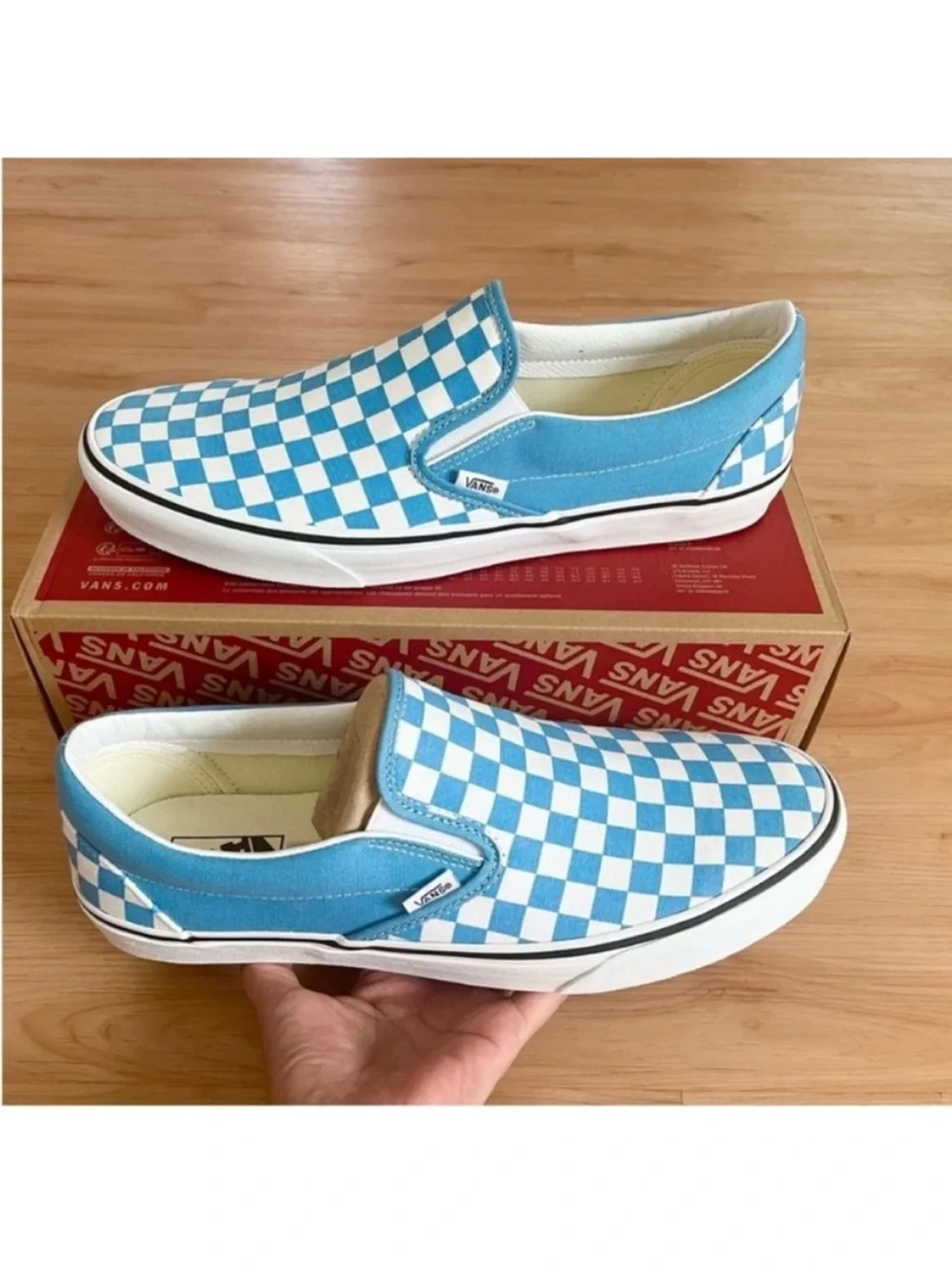 Vans Classic Slip-On Checkerboard Shoe Mens 11.5 US Women 13.0 US